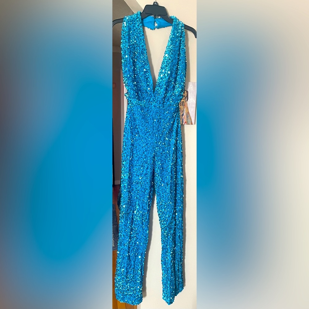 Sequined Romper